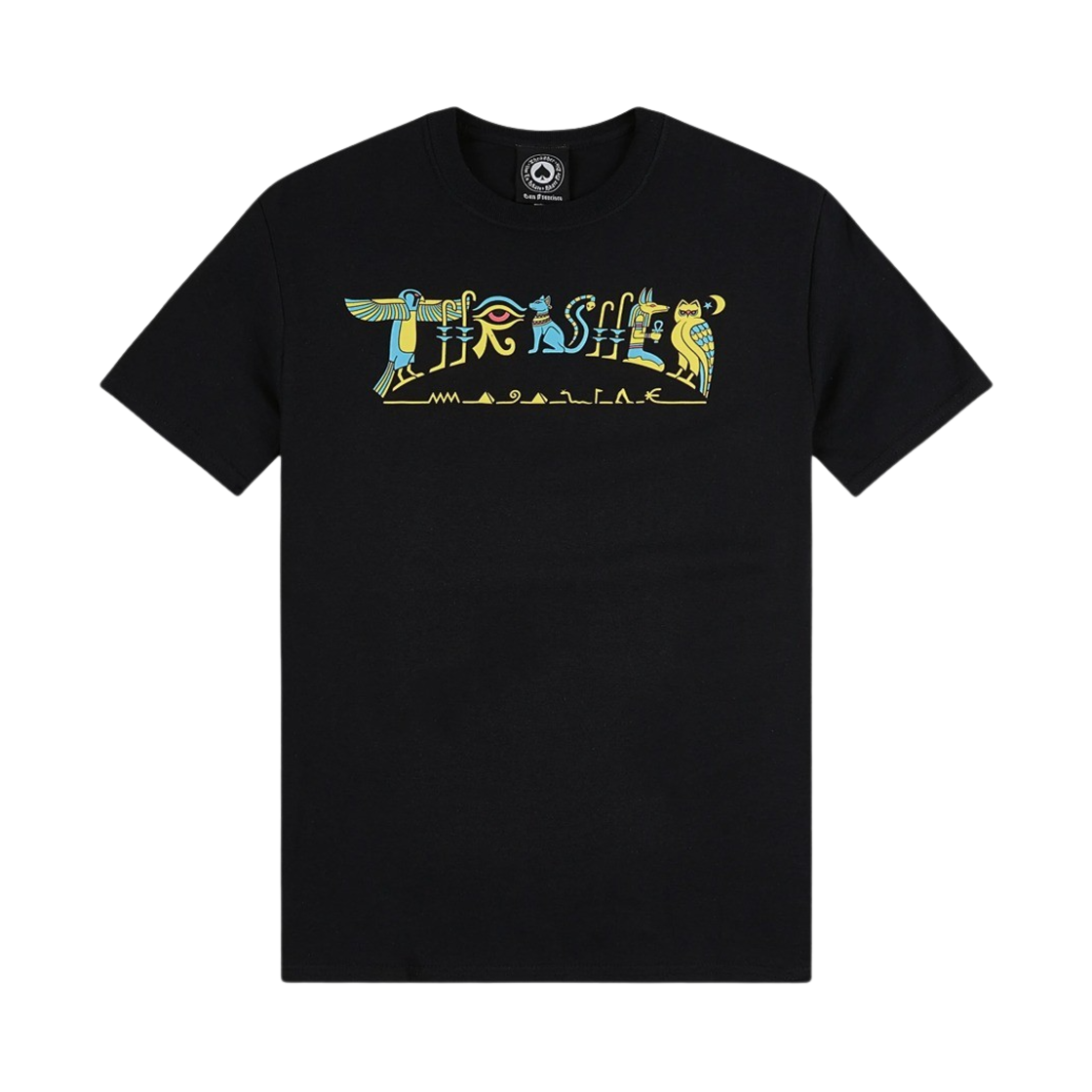 트레셔 하이로우글리픽스 티셔츠 블랙(Thrasher Hieroglyphics T-Shirts Black) - 1