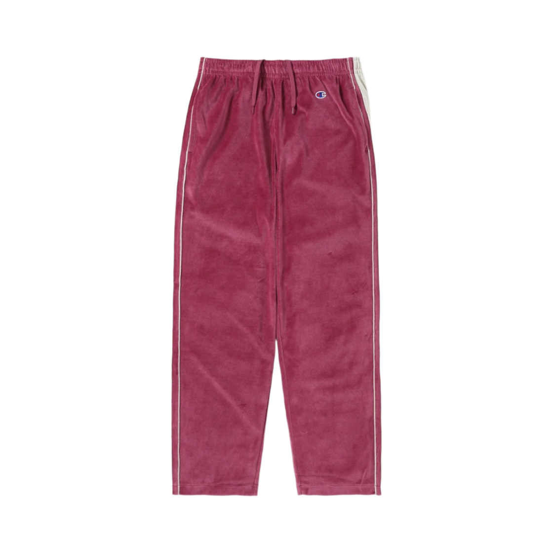 CP233TPANP01PUM/C8-Y225-AS Champion x Thisisneverthat Velour Track Pants Plum