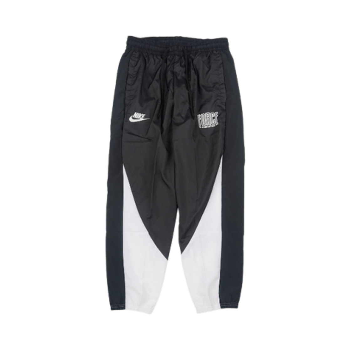나이키 스타팅 5 베스킷볼 트라우저 블랙 화이트 - 아시아