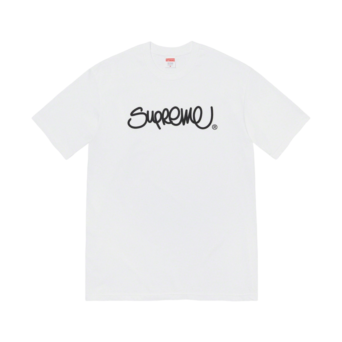- Supreme Handstyle T-Shirt White - 22SS