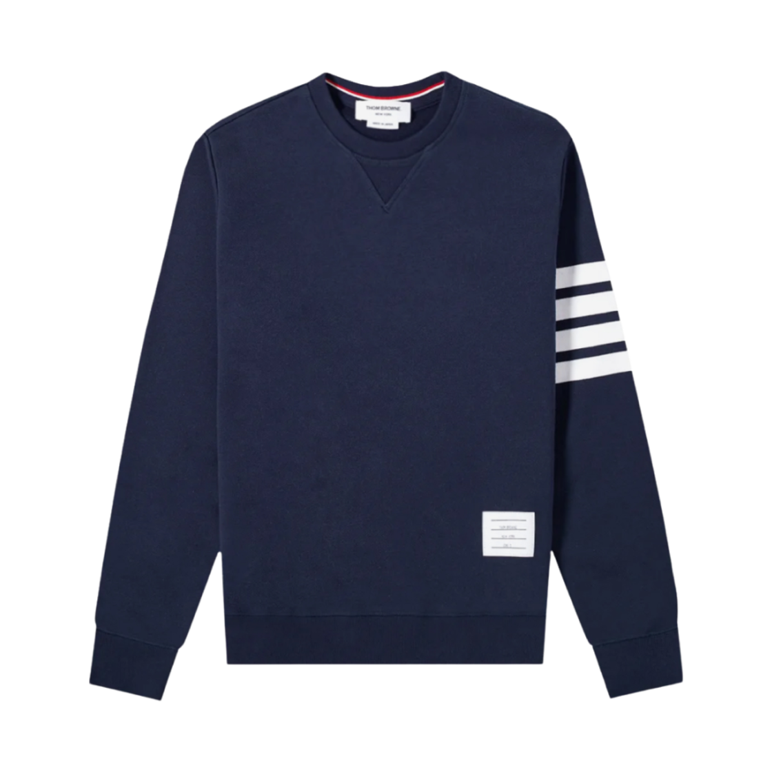 톰브라운 엔지니어드 사선 스웨트셔츠 네이비(Thom Browne Engineered 4-Bar Sweatshirt Navy)