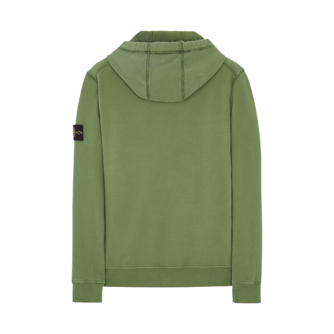스톤 아일랜드 64120 코튼 플리스 후드 스웨트셔츠 올리브 그린 - 22FW(Stone Island 64120 Cotton Fleece Hooded Sweatshirt Olive Green - 22FW) - 2