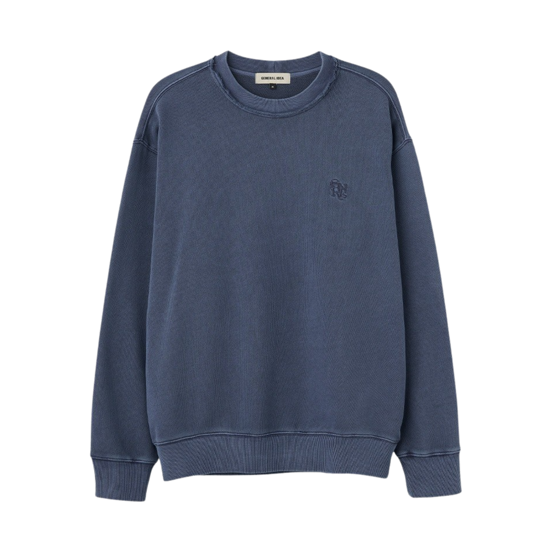 SBD3U02001BLM General Idea Unisex Pigment Mtm Blue - 대표 이미지 #1
