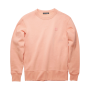 Acne Studios Fairview Face Crewneck Sweatshirt Pale Pink