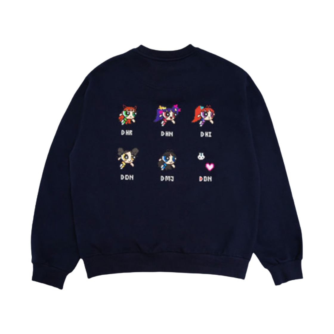 - Newjeans x The Powerpuff Girls Sweatshirt Black