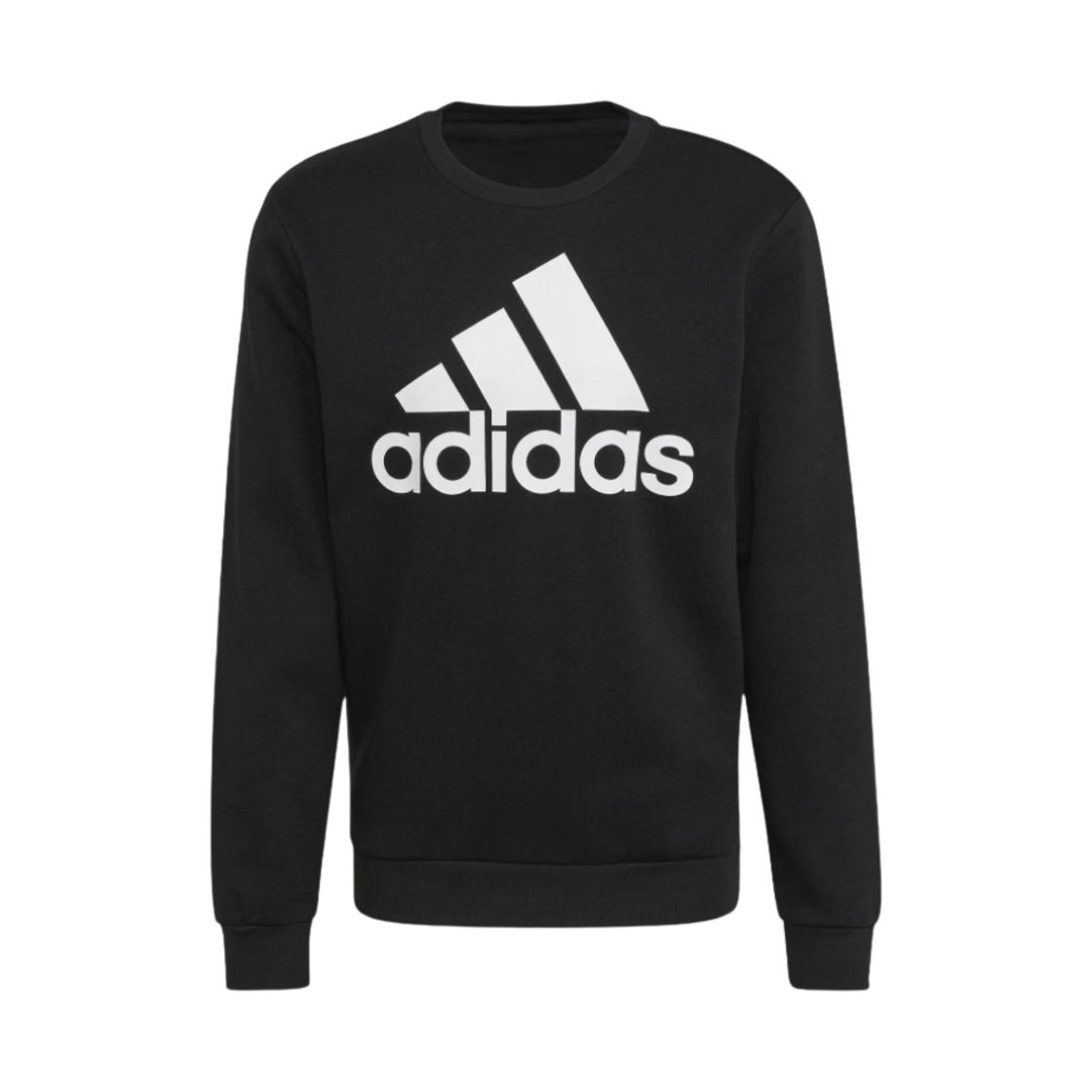 아디다스 에센셜 빅 로고 스웨트셔츠 블랙 - KR 사이즈(Adidas Essentials Big Logo Sweatshirt Black - KR Sizing) - 1