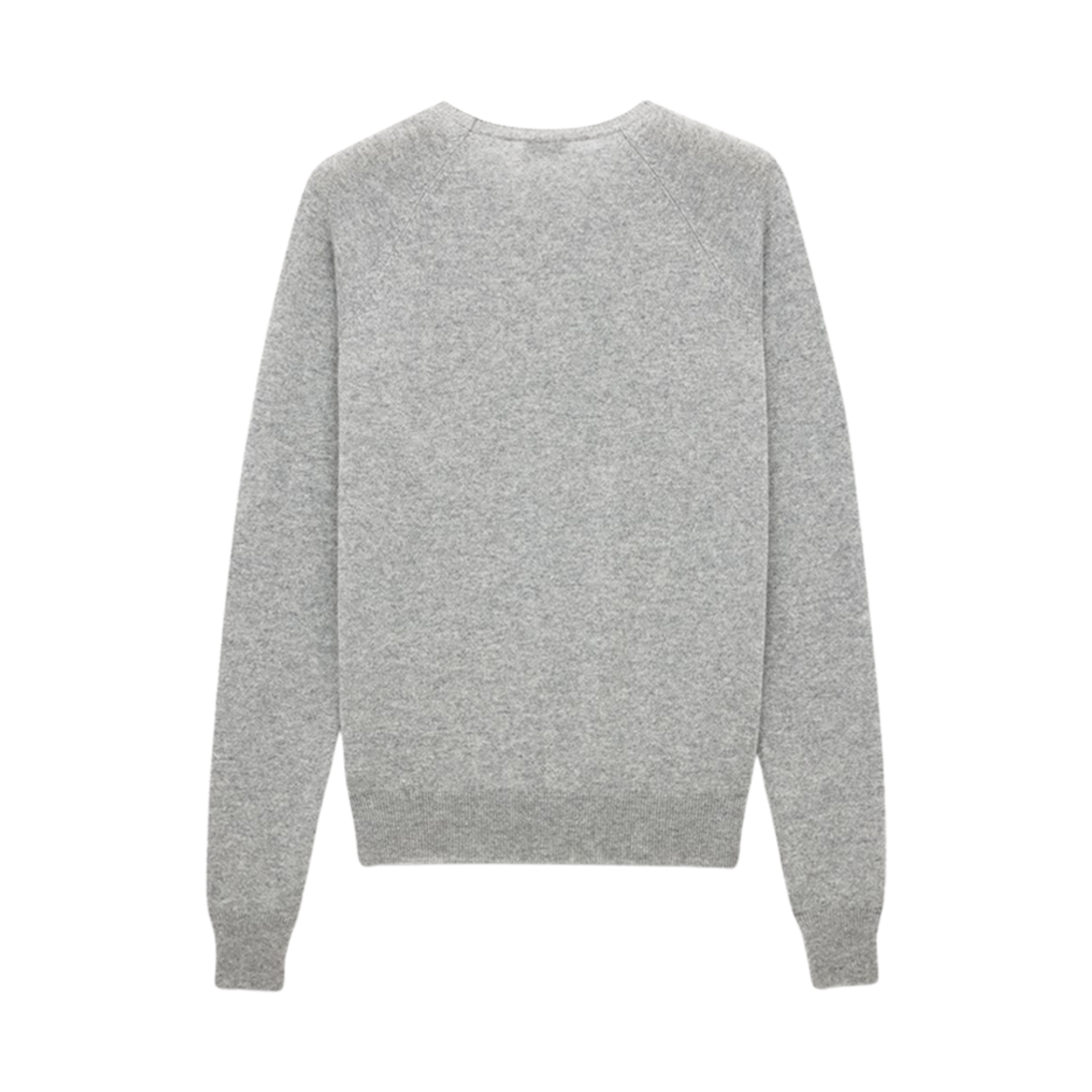 생로랑 카산드라 스웨터 캐시미어 그리 신(Saint Laurent Cassandre Sweater In Cashmere Gris Chine) - 2