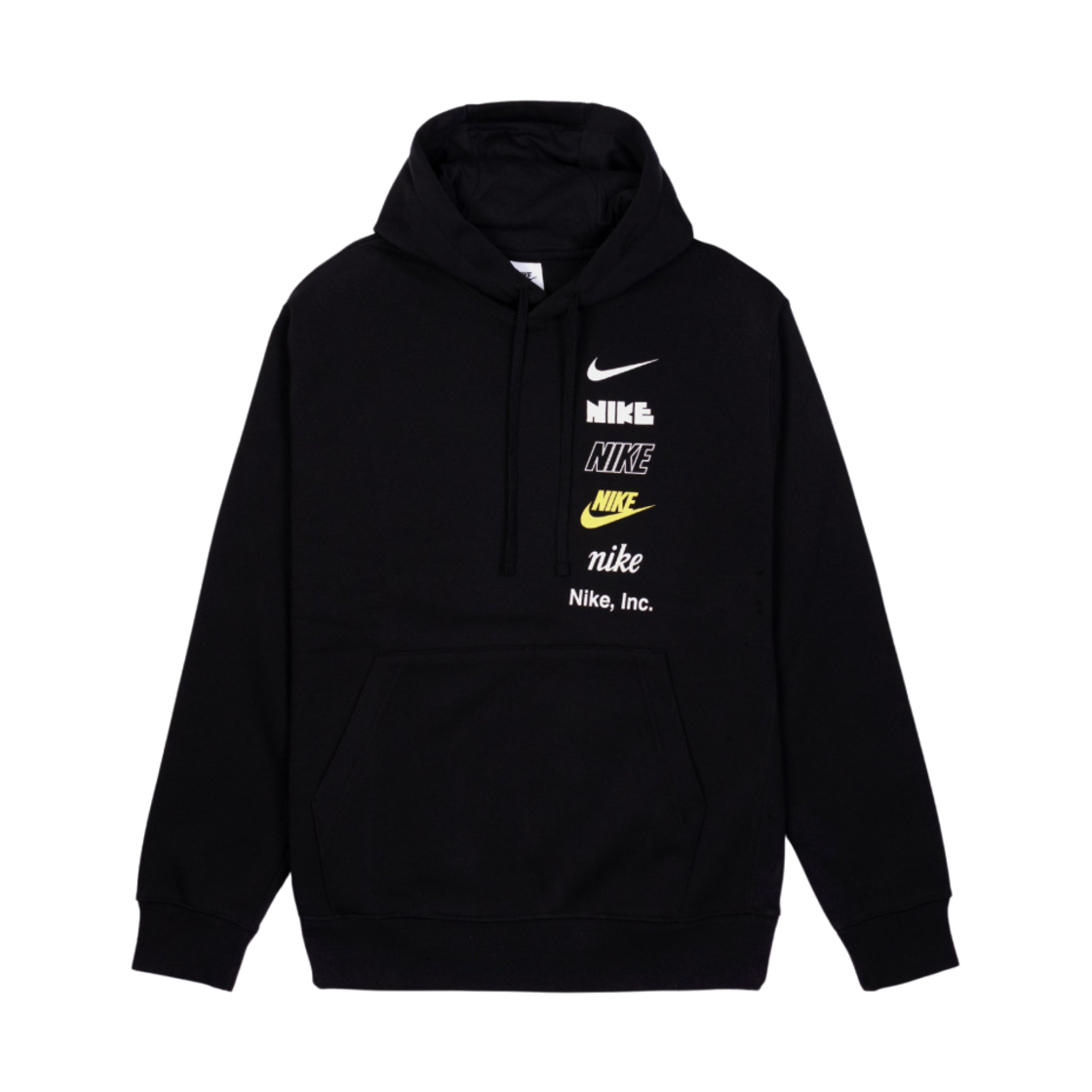 나이키 클럽 플리스 풀오버 후드 블랙 - 아시아(Nike Club Fleece Pullover Hoodie Black - Asia)