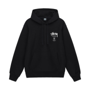 Stussy World Tour Hoodie Black 2022
