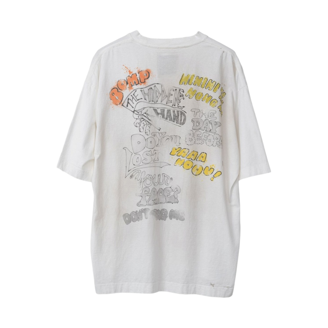 메종 미하라 야스히로 디스트레스드 티셔츠 화이트(Maison Mihara Yasuhiro Distressed T-Shirt White) - 2