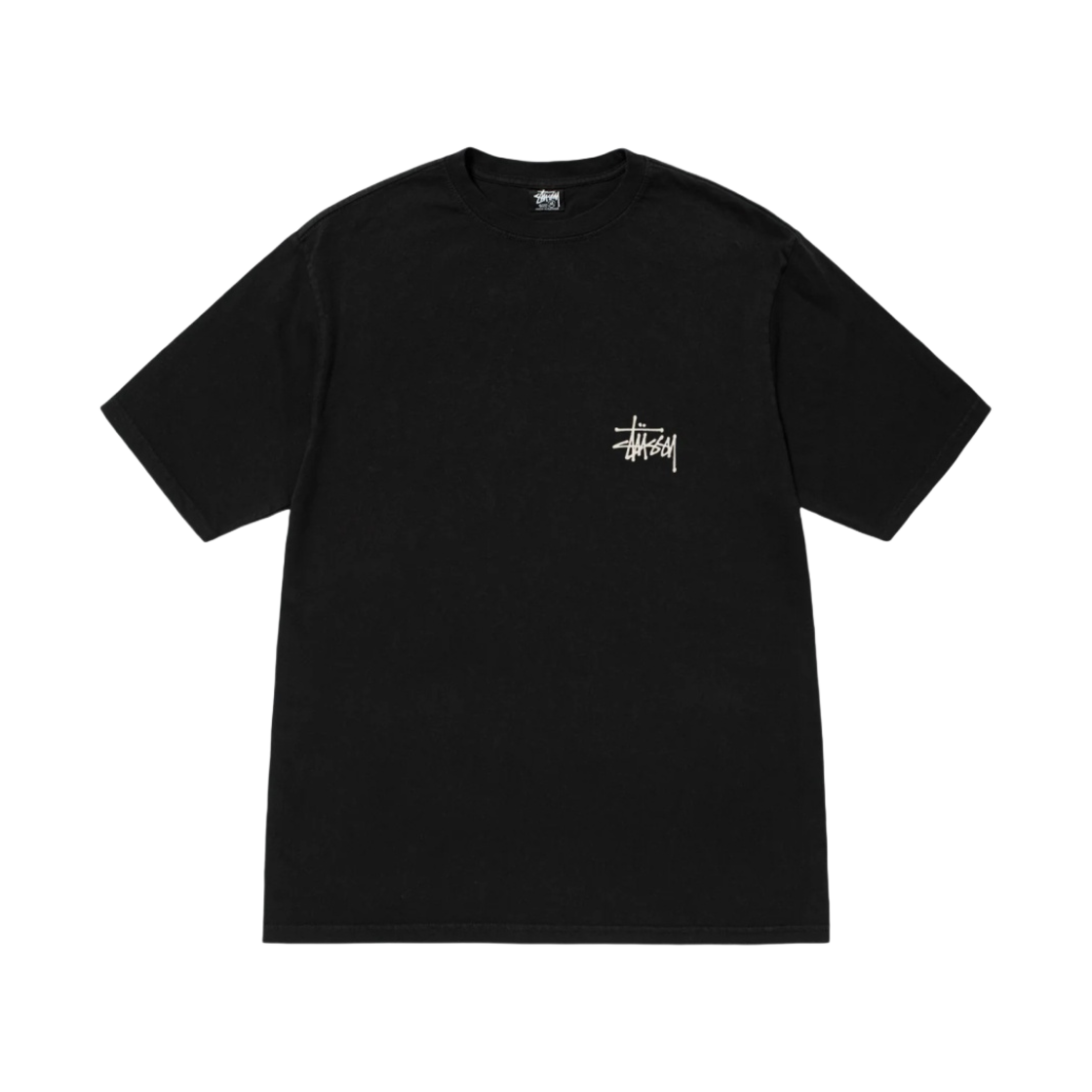 스투시 빌트 터프 티셔츠 피그먼트 다이드 블랙(Stussy Built Tough T-Shirt Pigment Dyed Black) - 2
