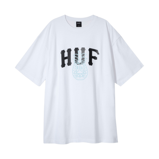 【HUF X REDDY】★人気★ピナクルクロップTシャツ MUSINSA公式 | HUF HUF x REDDY PINNACLE TEE [WHITE]