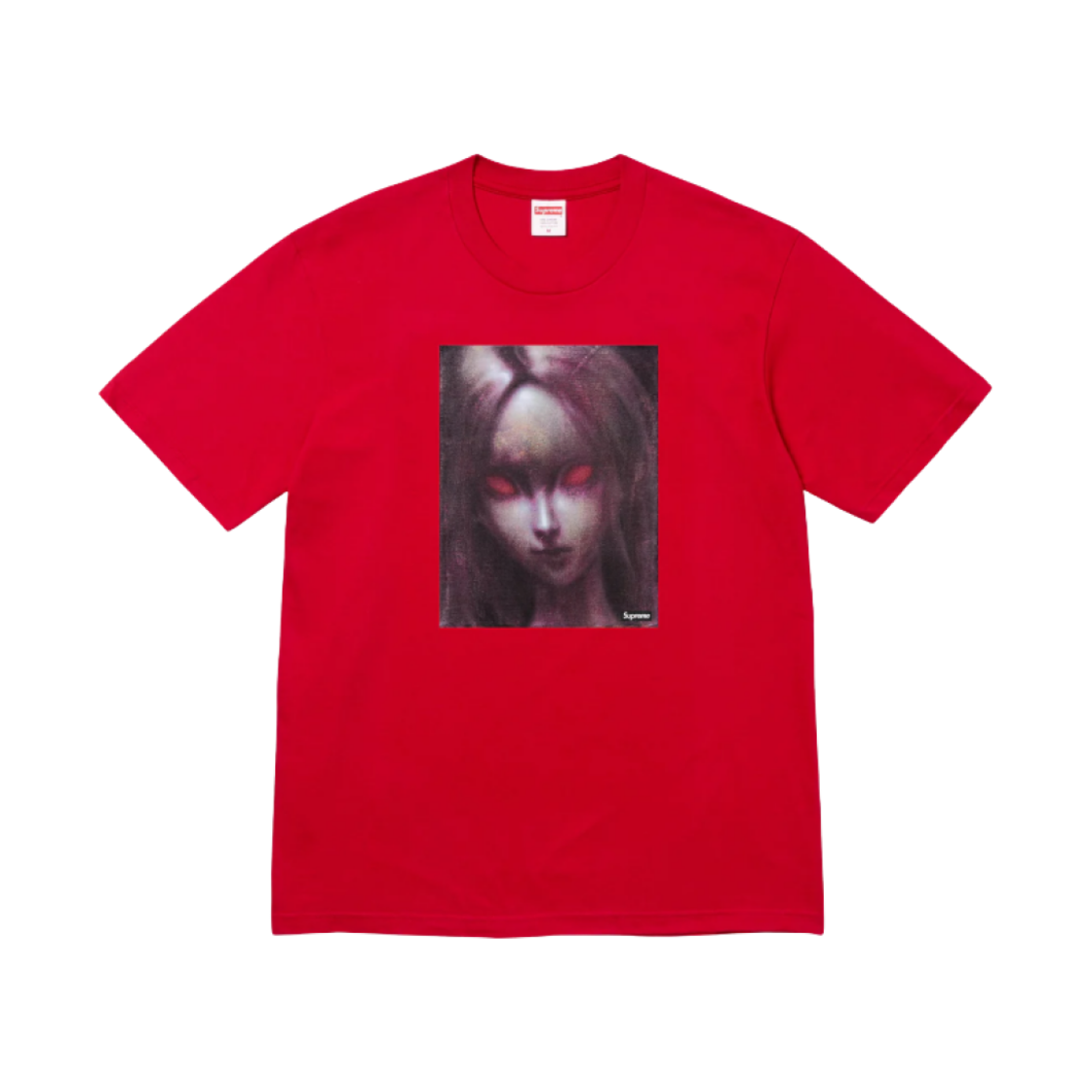 - Supreme Red Eyes T-Shirt Red - 24FW