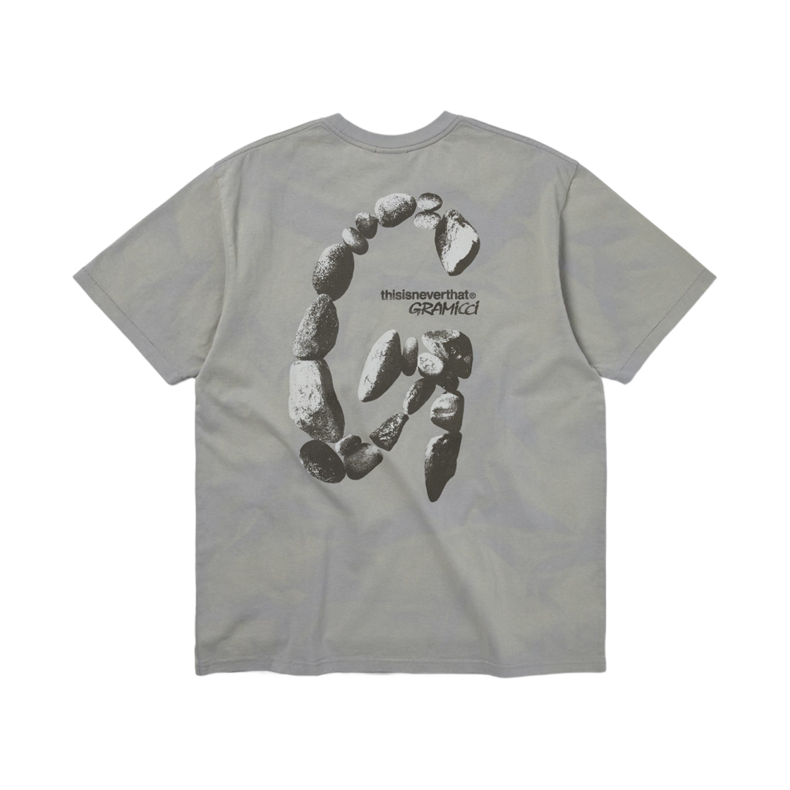 디스이즈네버댓 x 그라미치 썬 페이디드 티셔츠 그레이(Thisisneverthat x Gramicci Sun Faded T-Shirt Grey)