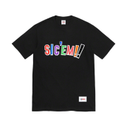 Supreme x WTAPS Sic'em! T-shirt Black - 21FW