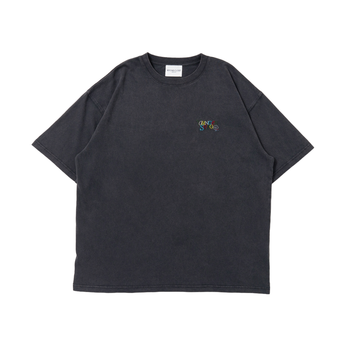 BC25SPRS90VK Beyond Closet X Younger Song Graphic 1/2 T-Shirt Vintage Black