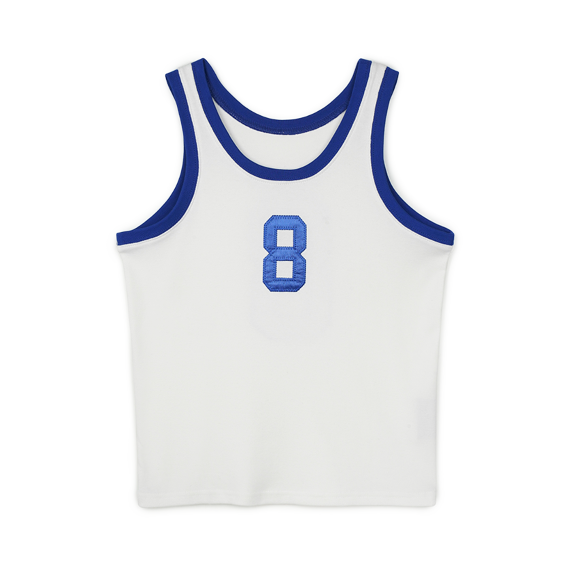 그린버터 넘버에잇 아플리케 슬리브리스 아이보리(Greenbutter NO.8 Applique Sleeveless Ivory) - 1