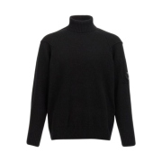 C.P. Company Turtleneck Knitwear Black - 24FW