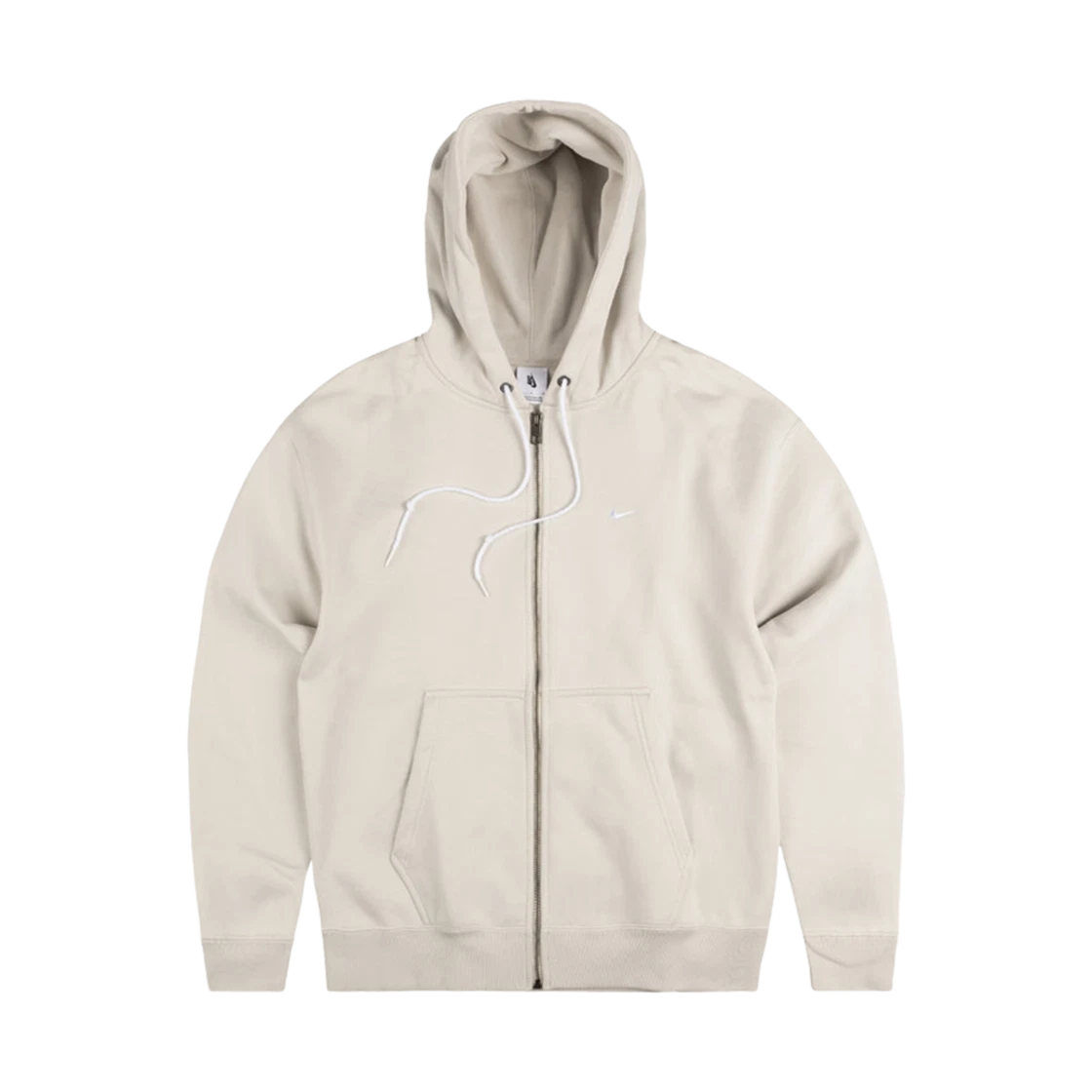Nike Nike NRG Solo Swoosh Full Zip Hoodie Light Bone White - Asia · XL