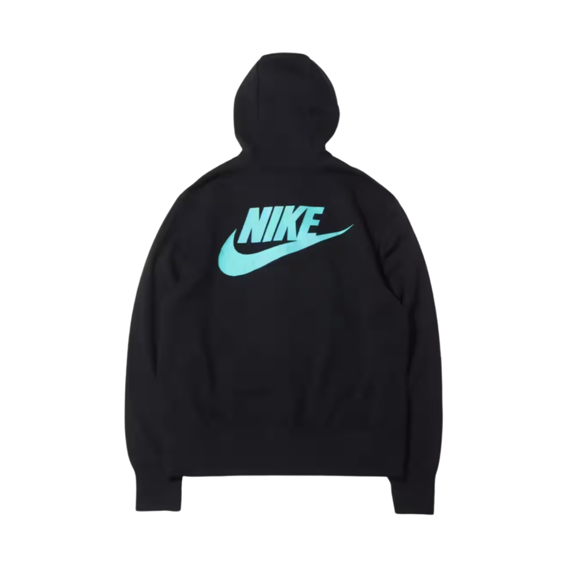 나이키 NSW 클럽 프렌치 테리 후드 집업 Black  - 아시아(Nike NSW Club French Terry Zip Hoodie Black - Asia) - 2