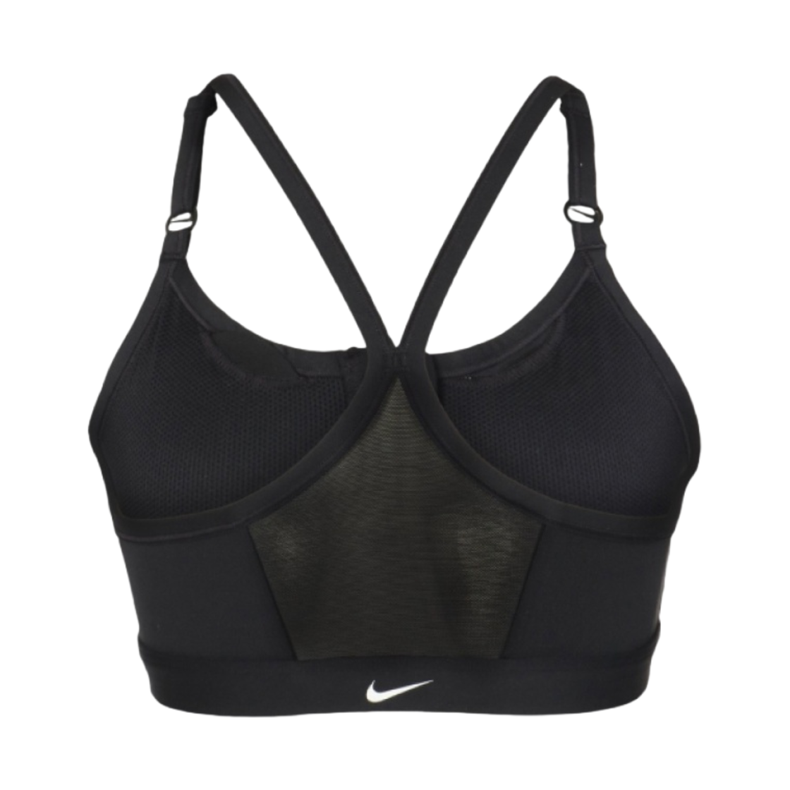 (W) 나이키 드라이핏 인디 집 프론트 브라 블랙 - 아시아((W) Nike Dri-Fit Indy Zip Front Bra Black - Asia) - 2