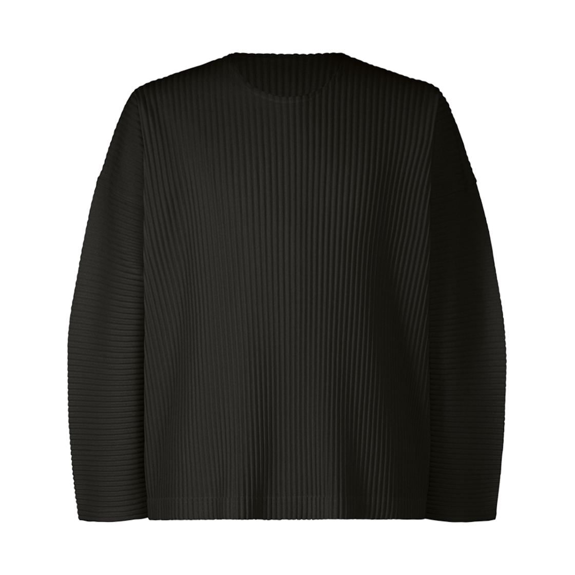 옴므 플리세 이세이 미야케 MC 제뉴어리 롱슬리브 티셔츠 블랙(Homme Plisse Issey Miyake MC January Long Sleeve T-shirt Black)