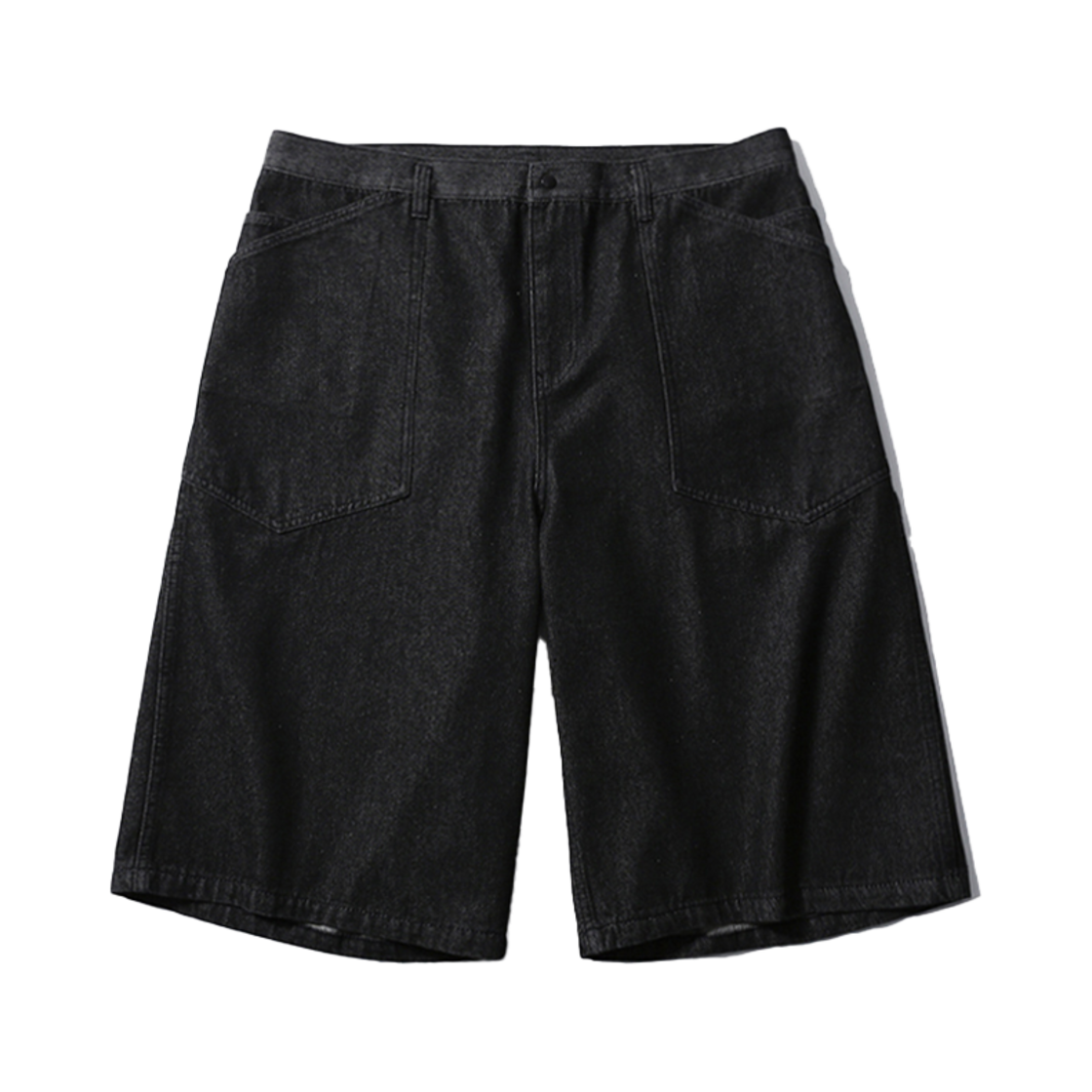 PMF025-02DN03 [SS25] moif Wide M35 Shorts Black Denim