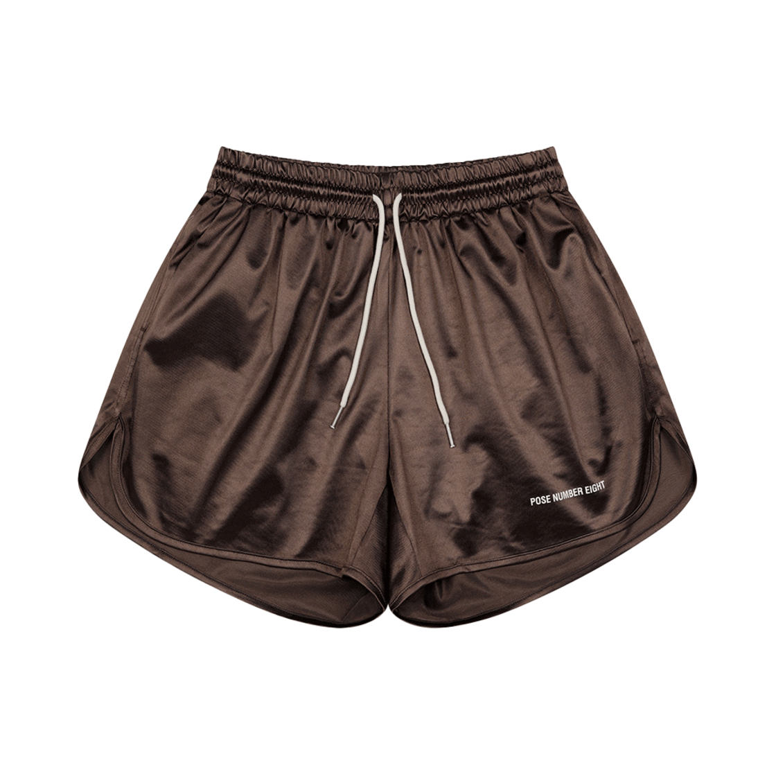 포즈넘버에잇 클래식 스쾃 쇼츠 브라운