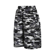 MJD Side Snap Wide Sweatshorts City Camo