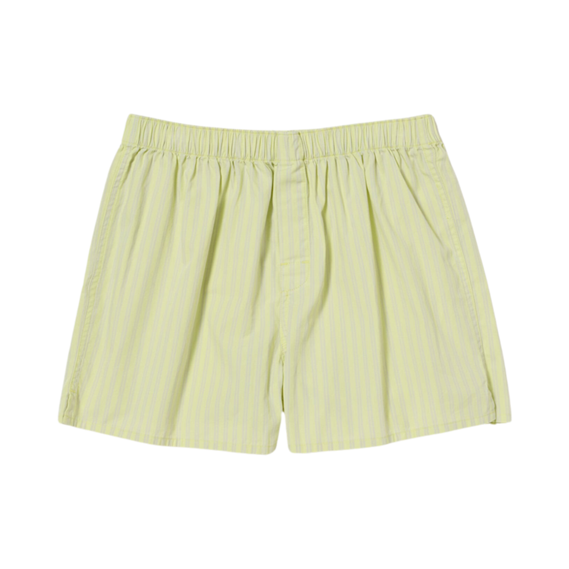 테클라 x 오라리 복서 쇼츠 라이트 모스 스트라이프(Tekla x Auralee Boxer Shorts Light Moss Stripes)