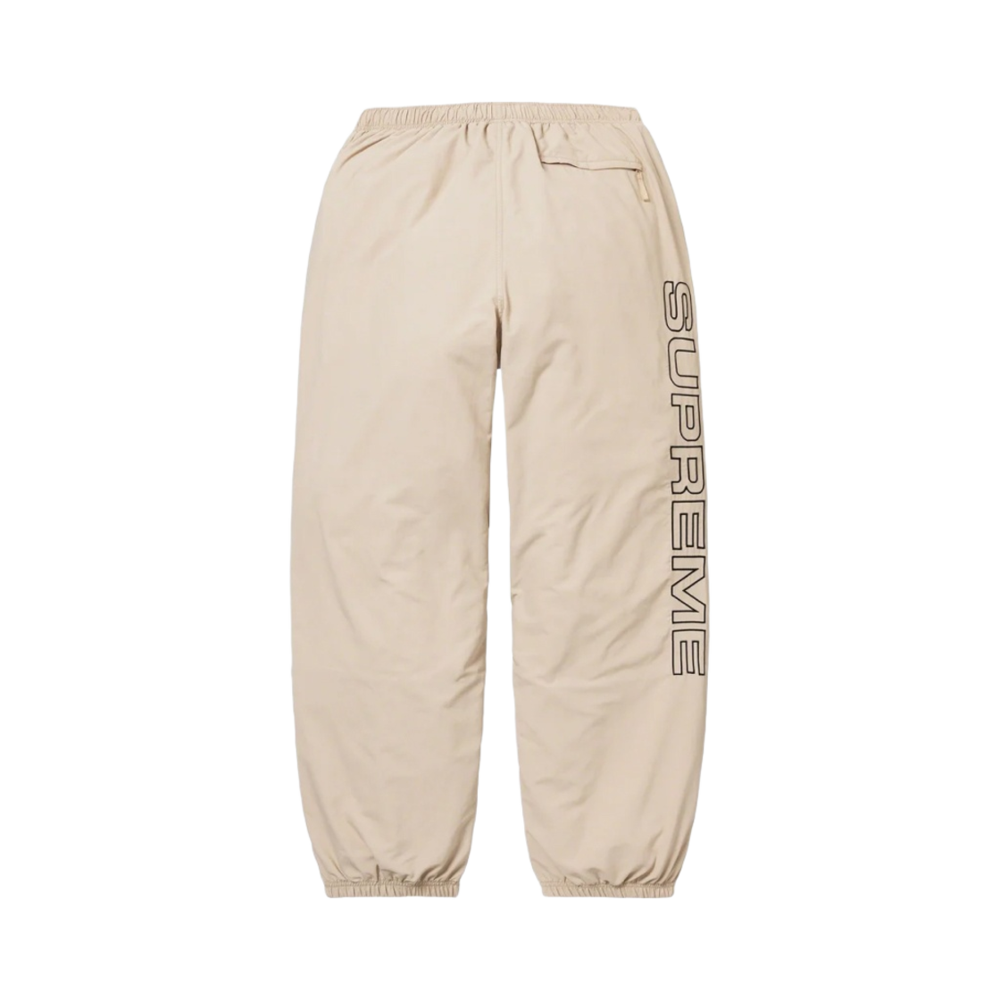 슈프림 스펠아웃 자수 트랙 팬츠 샌드 - 23FW(Supreme Spellout Embroidered Track Pants Sand - 23FW) - 2
