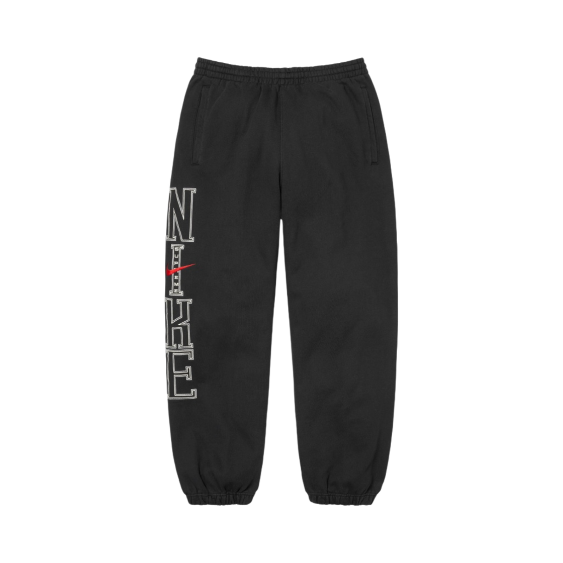 FQ0768-010 Supreme x Nike Sweatpant Black - 24SS