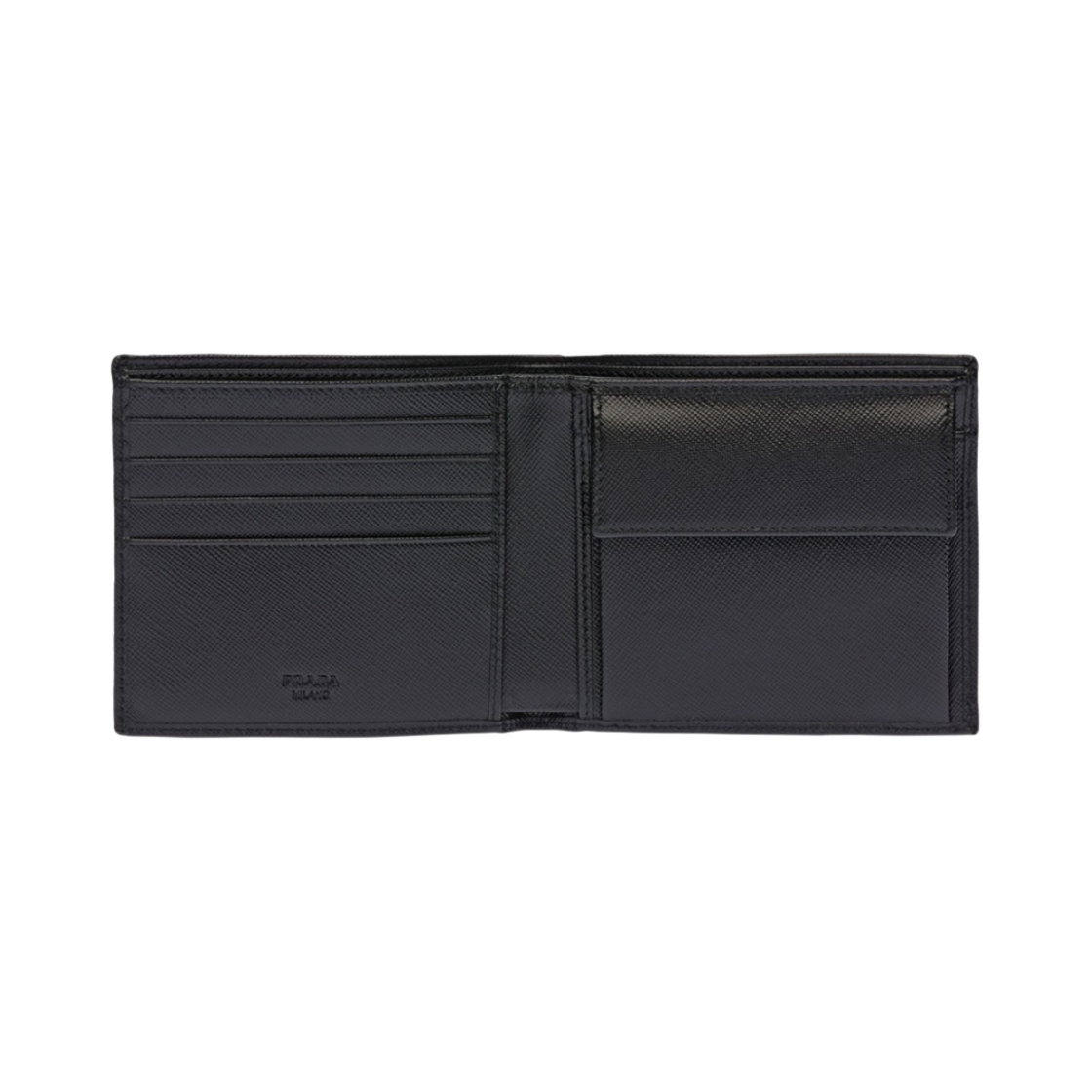 프라다 사피아노 레더 반지갑 블랙(Prada Saffiano Leather Wallet Black) - 2