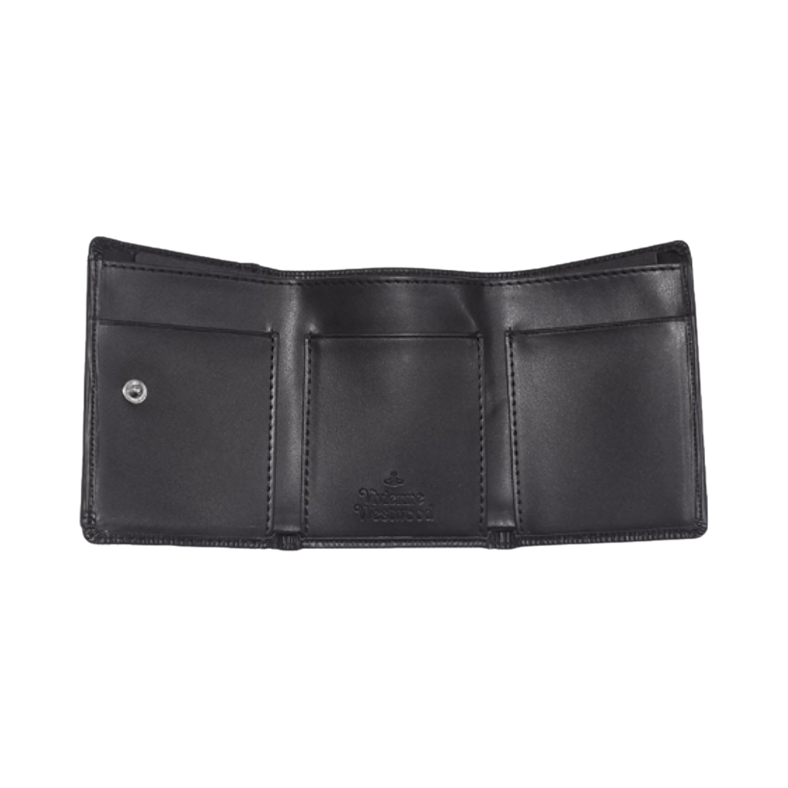 비비안 웨스트우드 비건 파글리아 스몰 플랩 퍼스 블랙(Vivienne Westwood Vegan Paglia Small Flap Purse Black) - 3