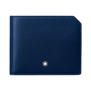 Montblanc Meisterstuck Selection Soft 6cc Wallet Cobalt