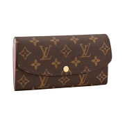 Louis Vuitton Emilie Wallet Monogram Rose Ballerine