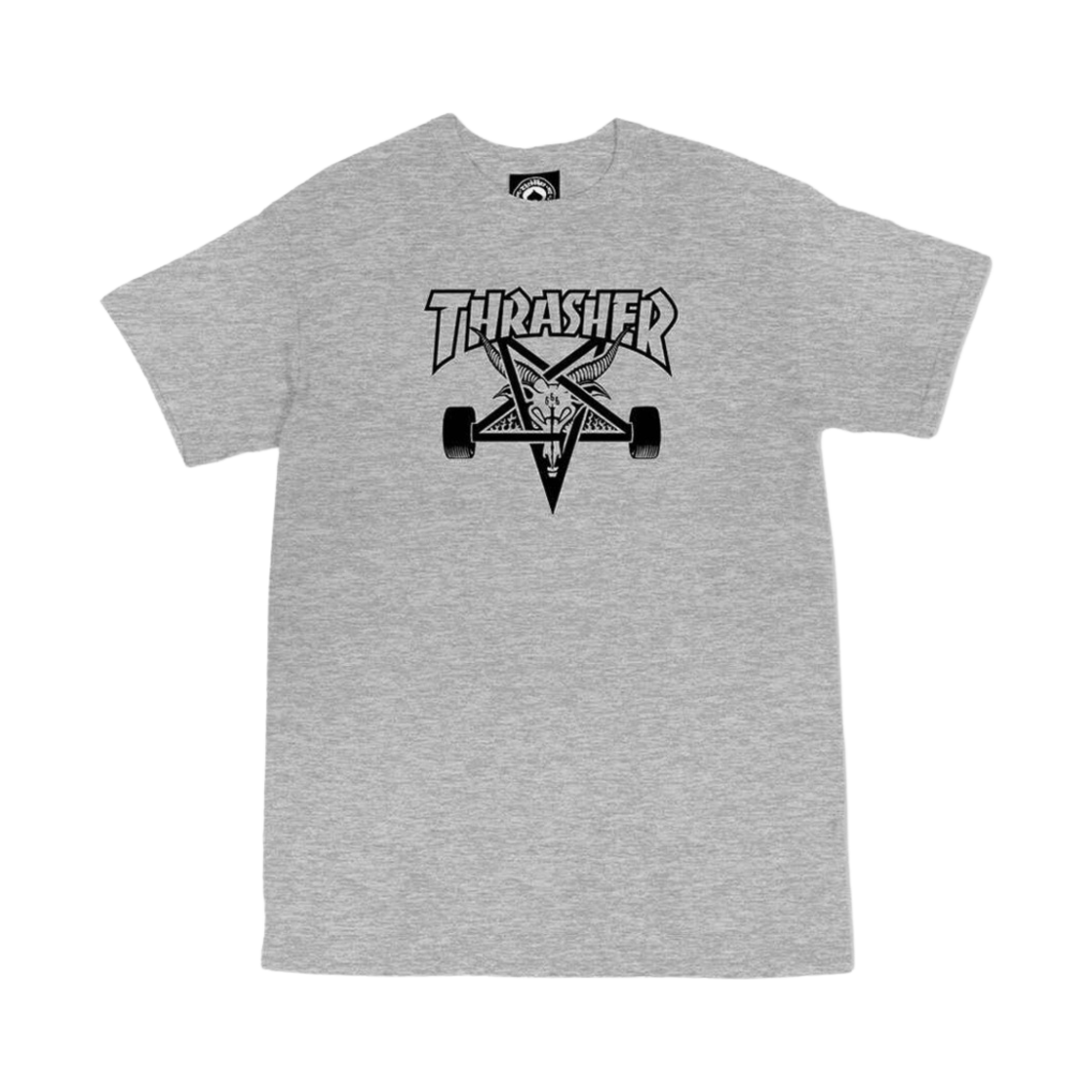 P0000HHT Thrasher Skate Goat T-Shirts Grey