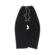 Hommless Bill Pocket Heavy Sweat pants Black