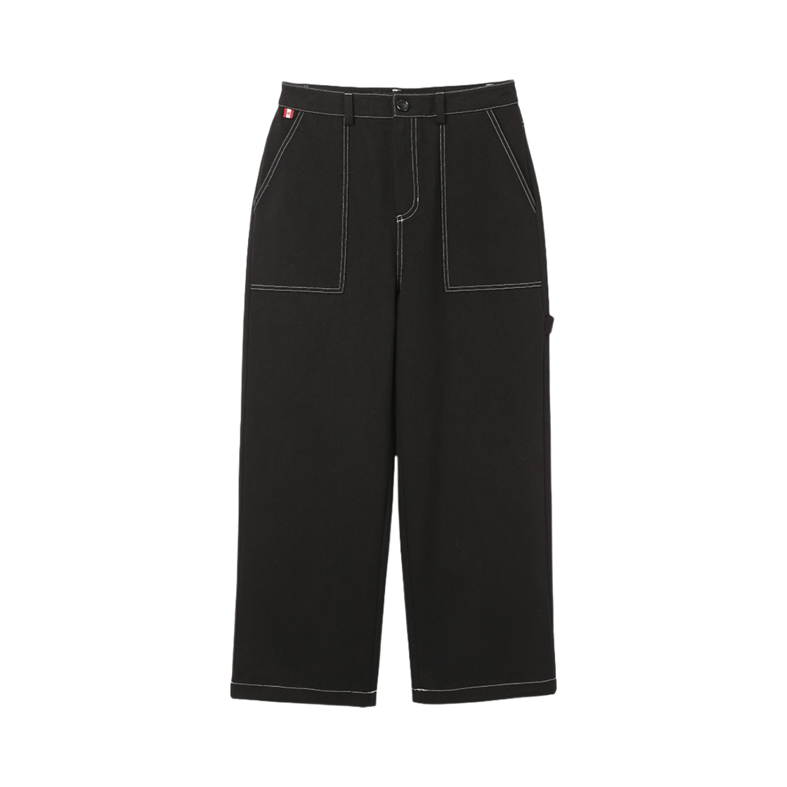 LPT-WD-C-WRK-BK Menasoo Washing Cotton Work Pants Black