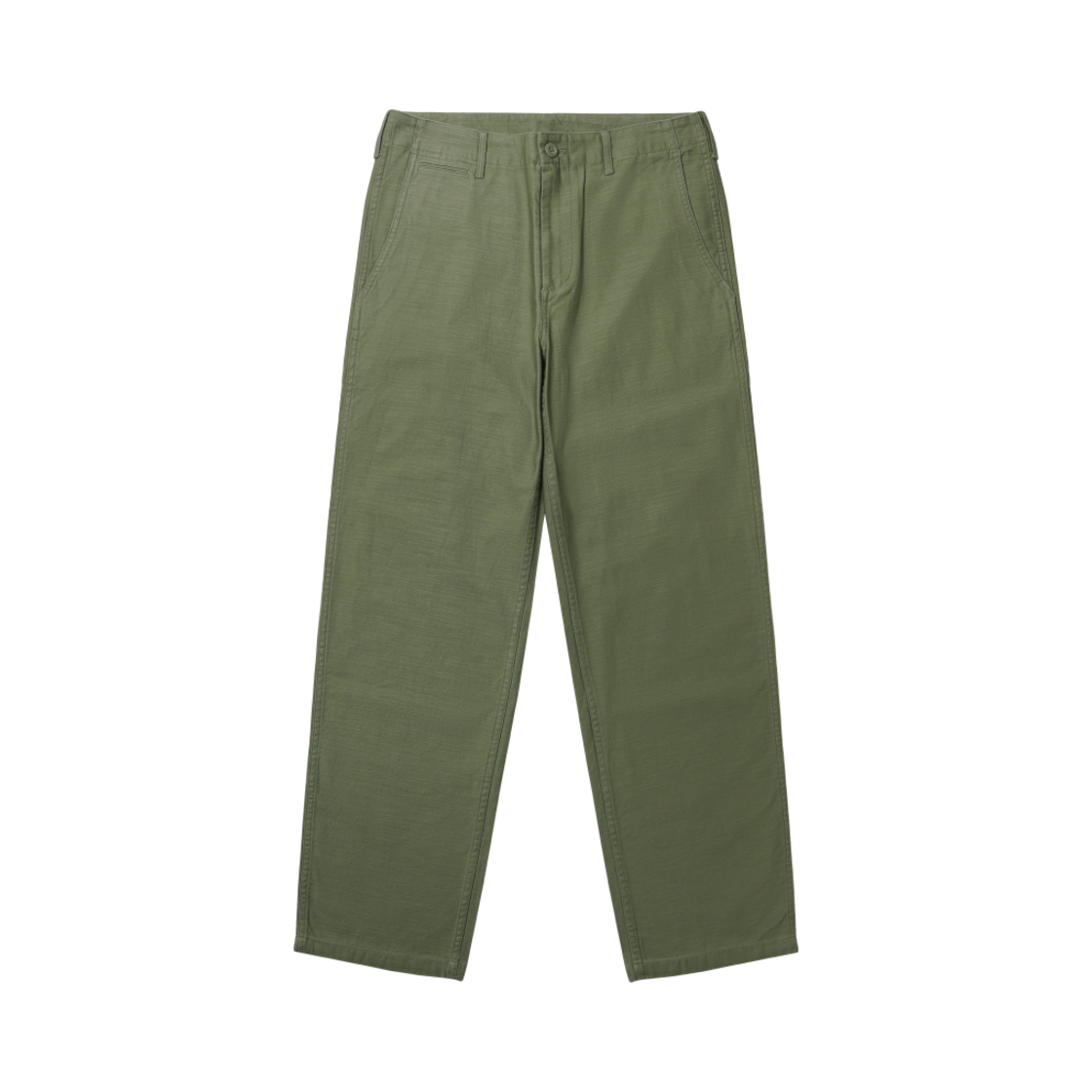 MMCPC501-OL Musinsa Standard Back Satin Officer Pants Olive