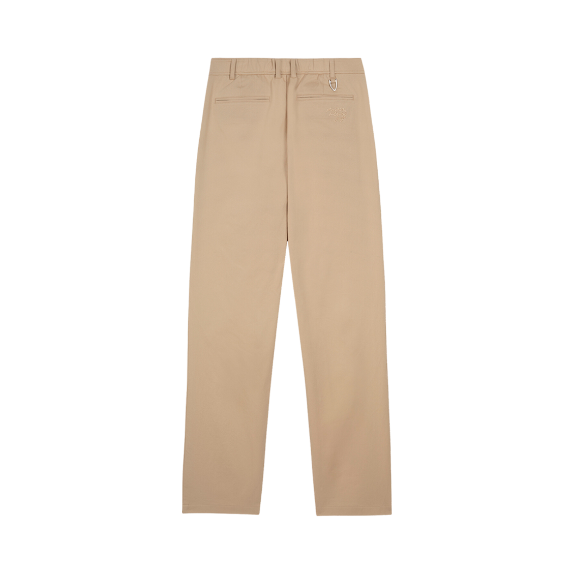 메종 키츠네 스크립트 핀턱 팬츠 다크 베이지(Maison Kitsune Script Pintuck Pants Dark Beige) - 2