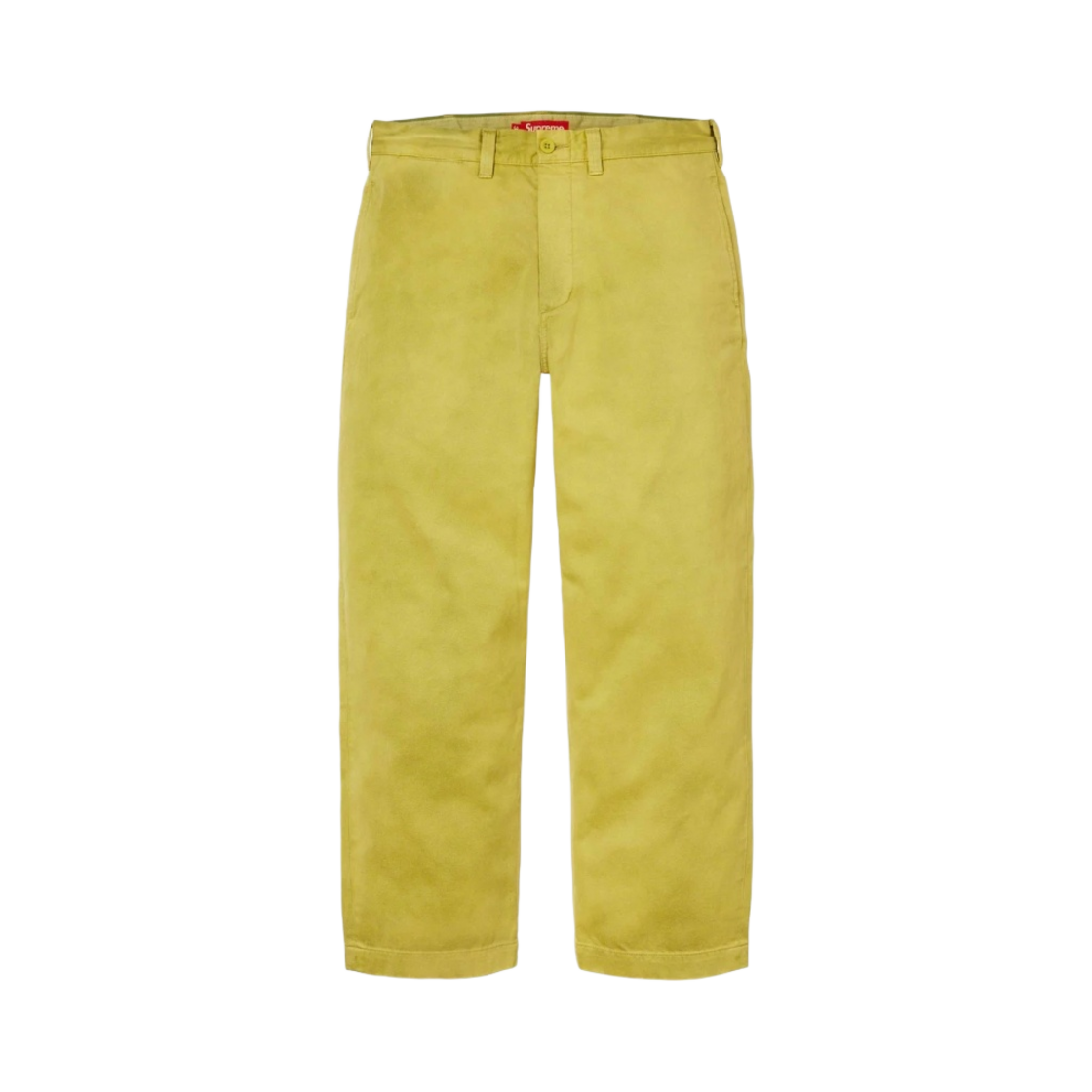 - Supreme Chino Pants Washed Green - 23FW