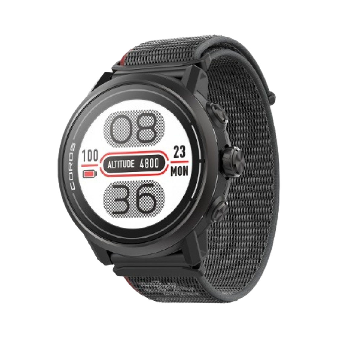 코로스 아펙스 2 GPS 아웃도어 워치 블랙 (국내 정식 발매 제품)(Coros Apex 2 GPS Outdoor Watch Black (Korean Ver.))