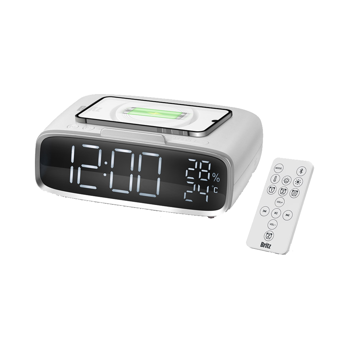 BZ-Q230K Britz-Q230K Alarm Clock Mood Lamp Bluetooth Speaker