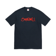 Supreme Handstyle T-Shirt Navy - 22SS