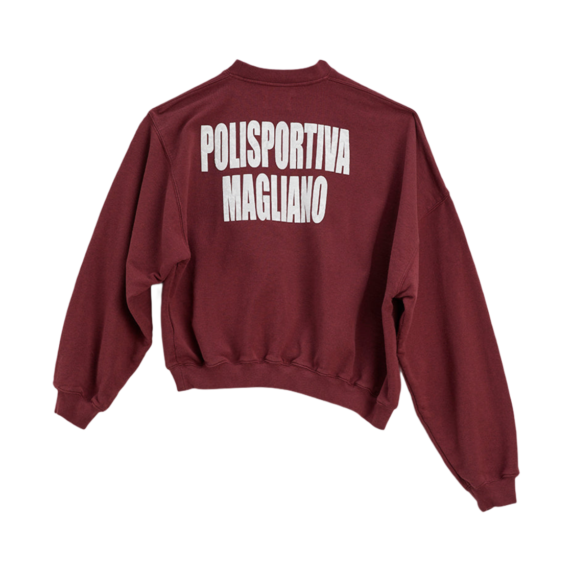 R58011929-05 Magliano Polisportiva Twisted Sweatshirt Red