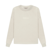 Essentials Relaxed Crewneck Sweatshirt Wheat - 22SS