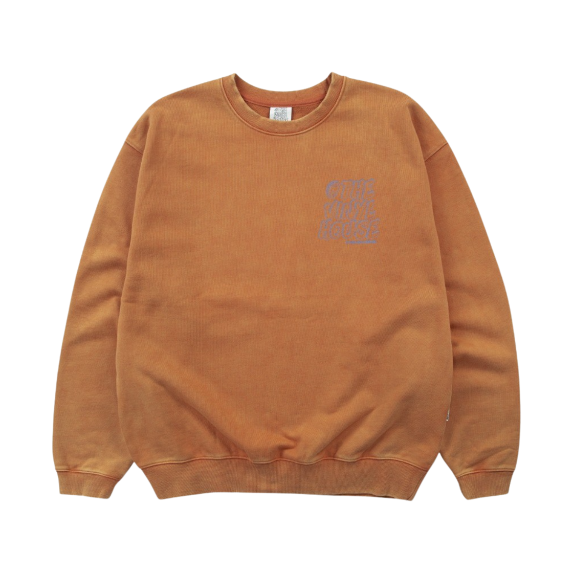 더바이닐하우스 블리치 로고 스웨트셔츠 오렌지