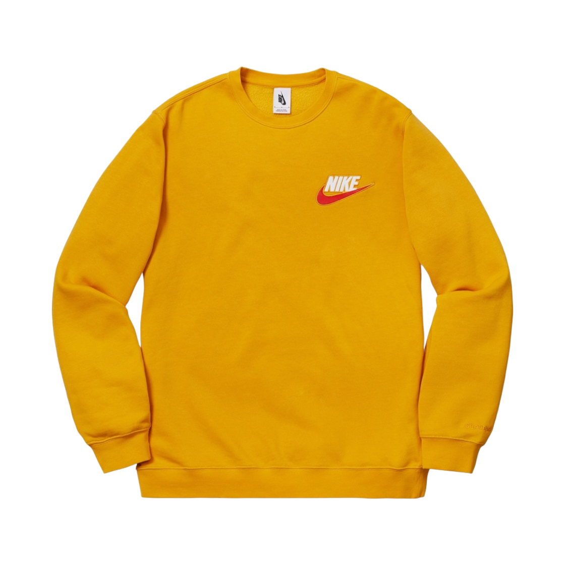 슈프림 x 나이키 크루넥 머스타드 - 18FW(Supreme x Nike Crewneck Mustard - 18FW) - 1