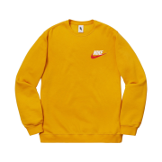 Supreme x Nike Crewneck Mustard - 18FW